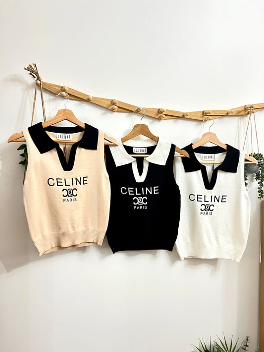 Celine Knitted Top